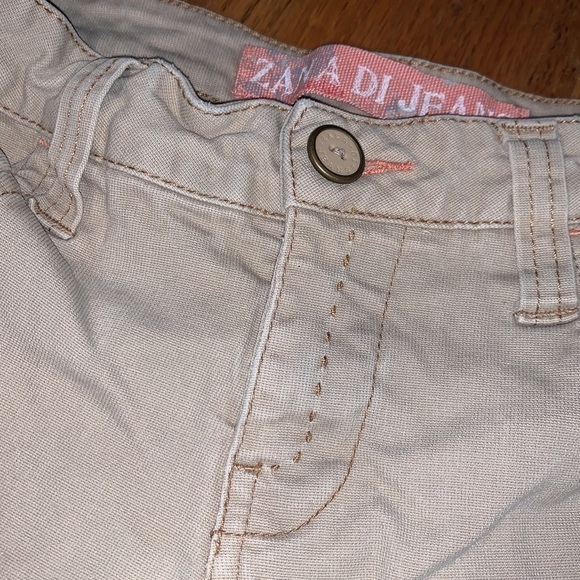 ZANA  Di Jeans size 10 shirts khaki - Picture 3 of 9